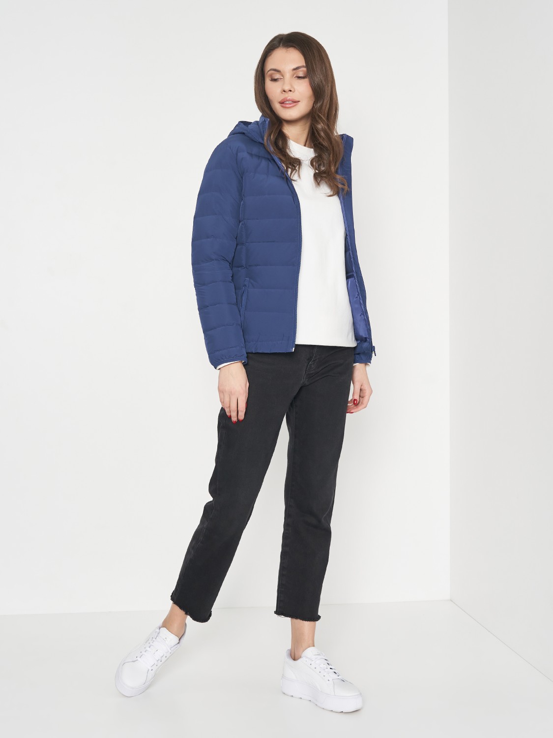 Куртка женская Radder синяя Downy1-410 изображение 3