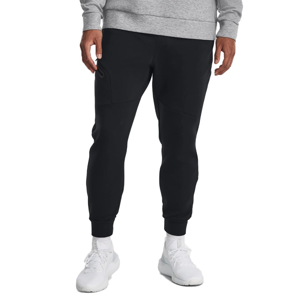 Брюки мужские Under Armour UA Unstoppable Flc Joggers черные 1379808-001 изображение 1