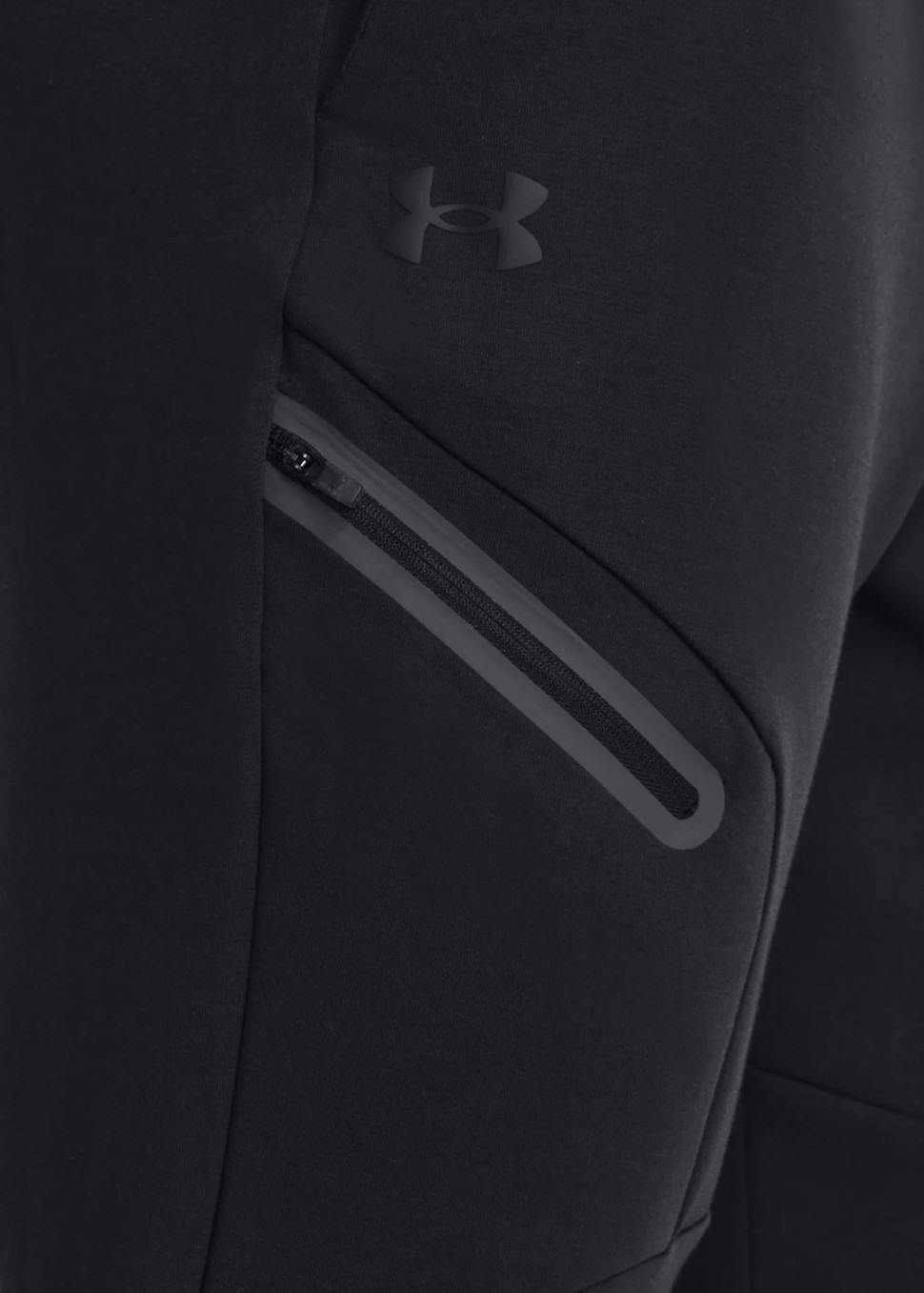 Штани чоловічі Under Armour UA Unstoppable Flc Joggers чорні 1379808-001   — фото 5