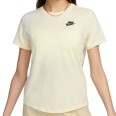 Футболка женская Nike W NSW CLUB SS TEE бежевая DX7902-113