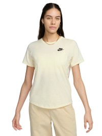 Футболка жіноча Nike W NSW CLUB SS TEE бежева DX7902-113 изображение 2