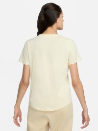 Футболка жіноча Nike W NSW CLUB SS TEE бежева DX7902-113 изображение 3