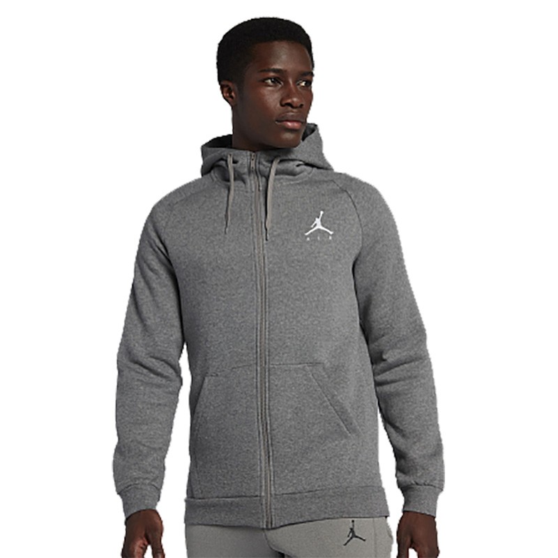 Толстовка мужская Nike Jumpman Fleece серая 939998-091 изображение 2