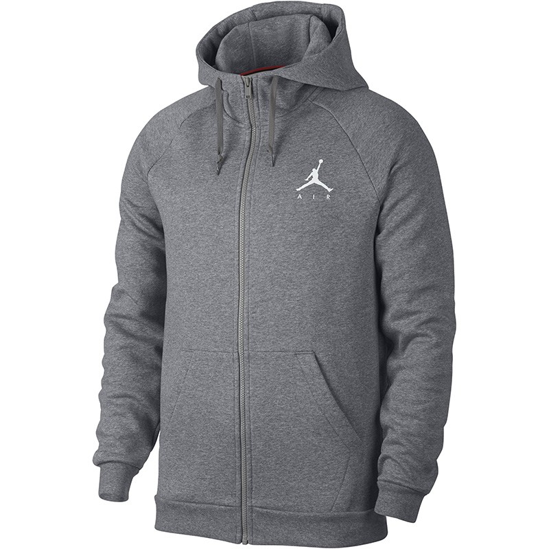 Толстовка мужская Nike Jumpman Fleece серая 939998-091 изображение 1