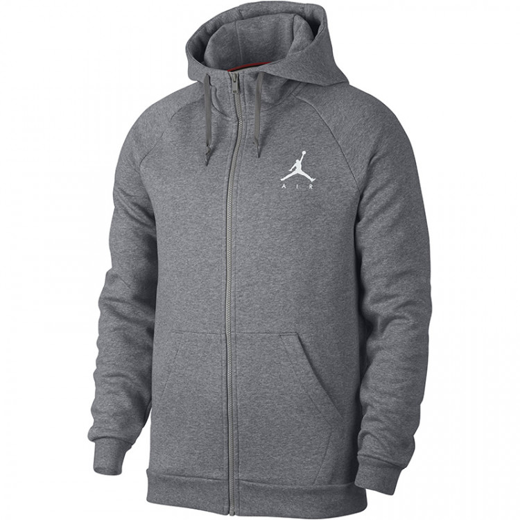 Толстовка чоловіча Nike Jumpman Fleece сіра 939998-091  изображение 1
