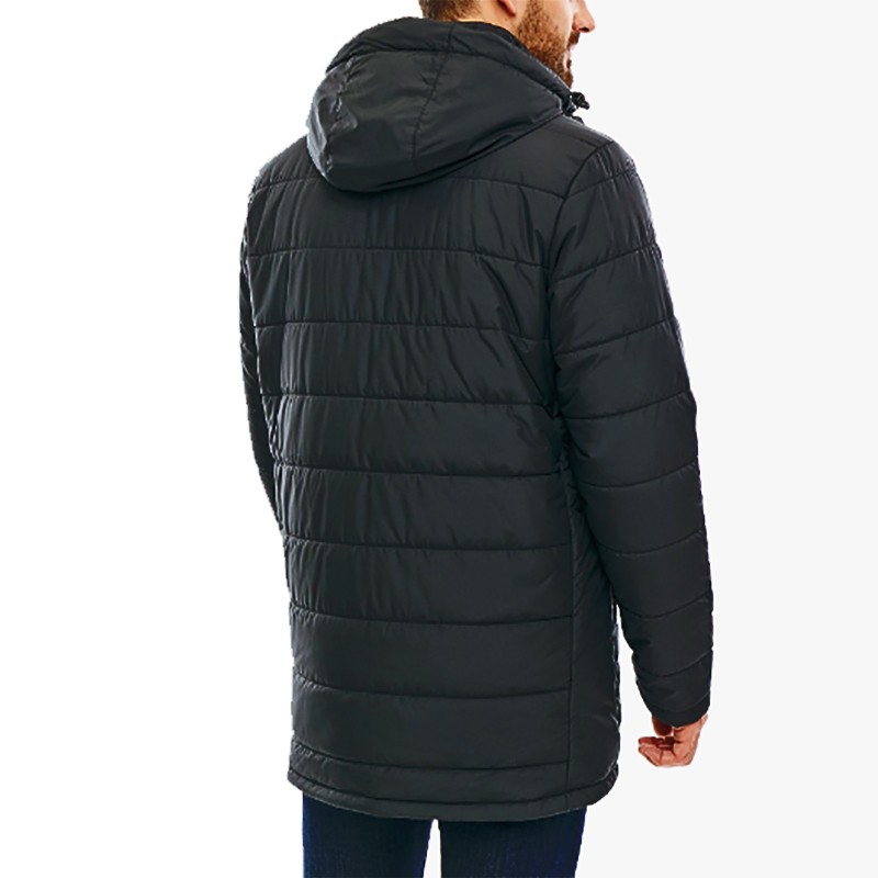 Пуховик синтетический мужской Jack Wolfskin черный 1204501-6000 — фото 2
