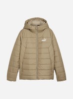 Куртка женская Puma ESS Hooded Padded Jacket бежевая 84894067 изображение 2