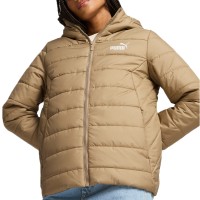 Куртка жіноча Puma ESS Hooded Padded Jacket бежева 84894067 изображение 1