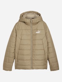 Куртка жіноча Puma ESS Hooded Padded Jacket бежева 84894067 изображение 5