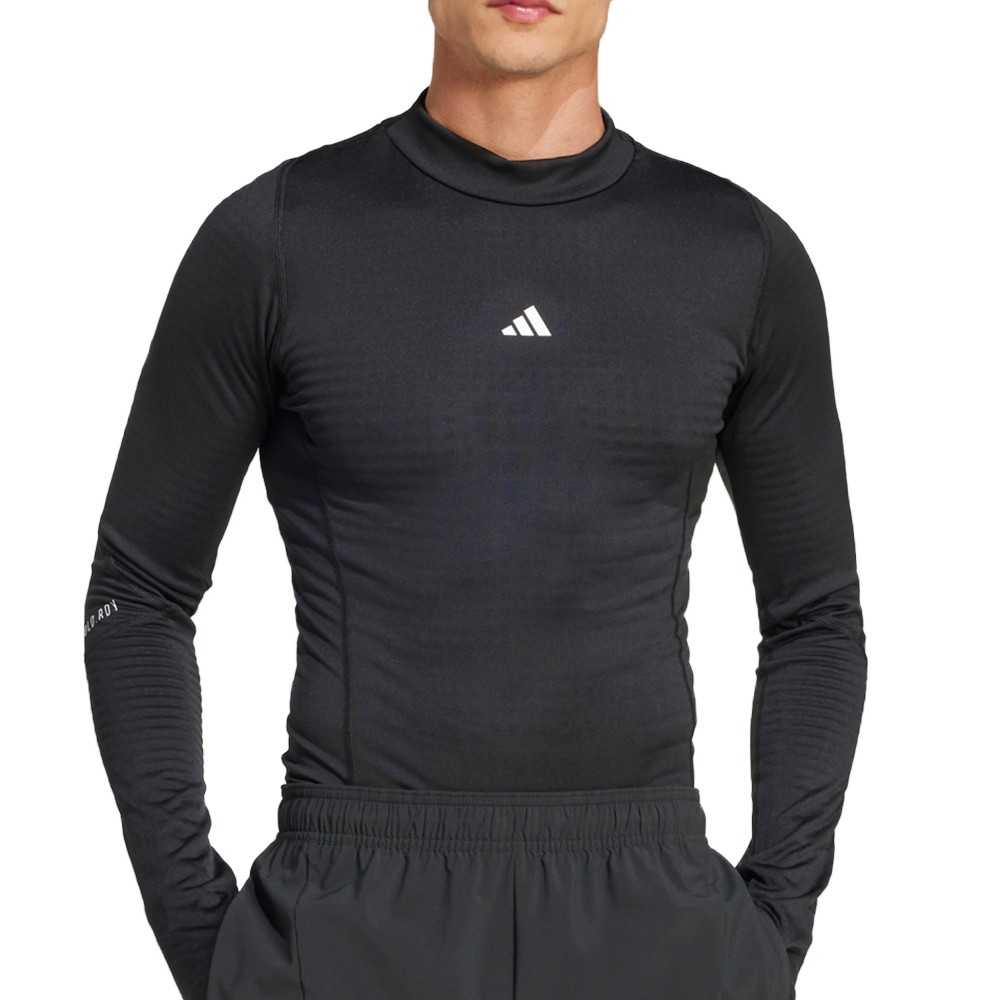 Футболка мужская Adidas TF CLD RDY LS черная IN5584 изображение 1