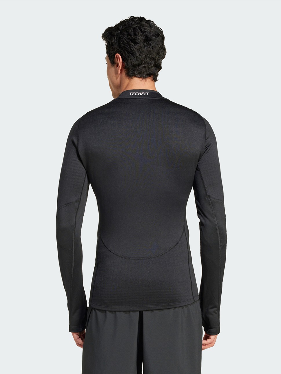 Футболка чоловіча Adidas TF CLD RDY LS чорна IN5584 — фото 3
