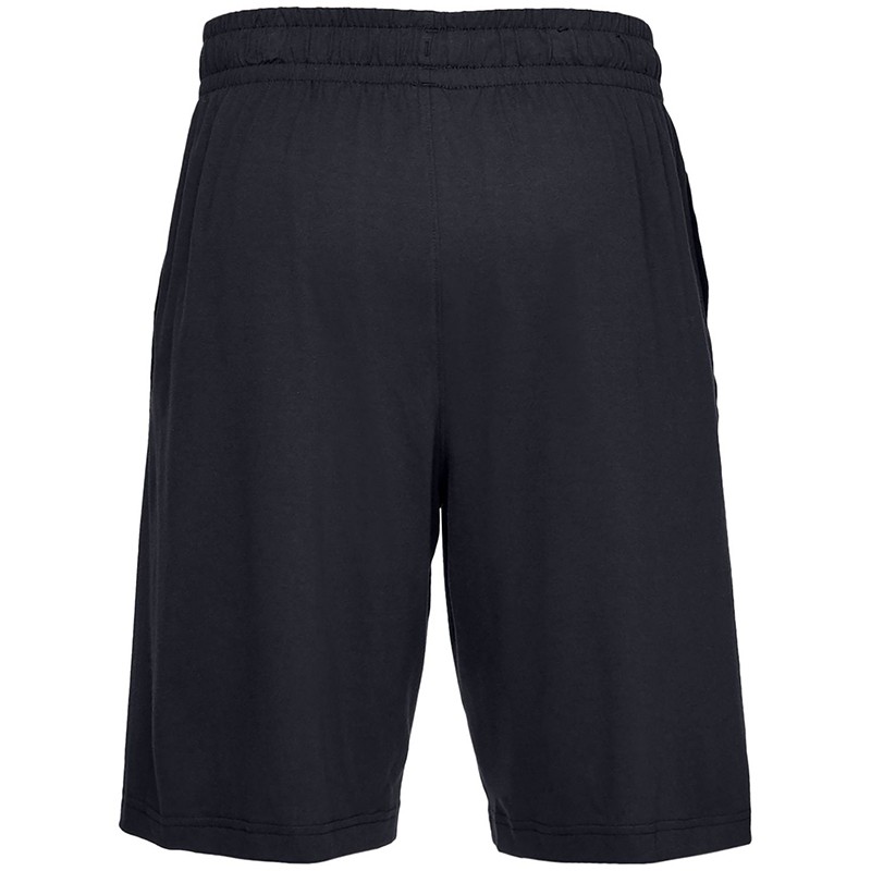 Шорти чоловічі Under Armour SPORTSTYLE COTTON чорні 1329299-001 — фото 2