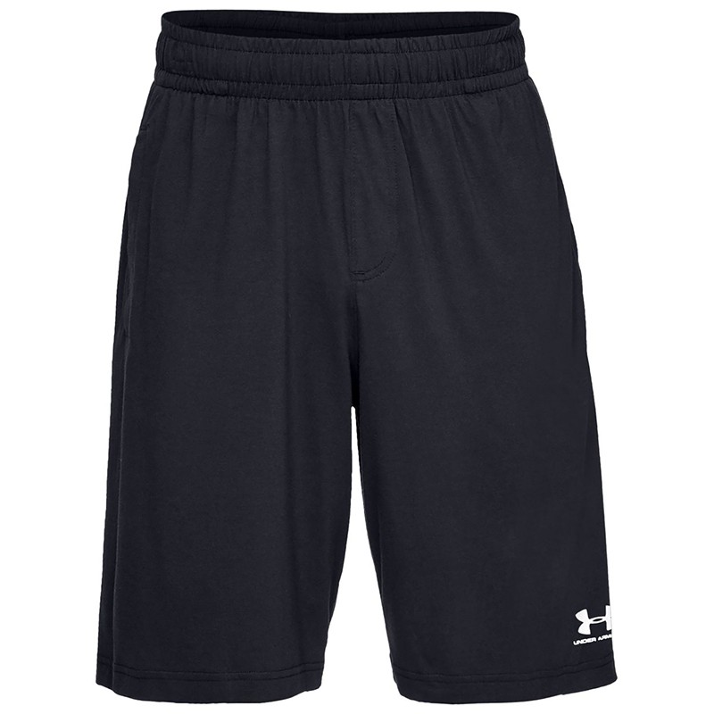 Шорти чоловічі Under Armour SPORTSTYLE COTTON чорні 1329299-001