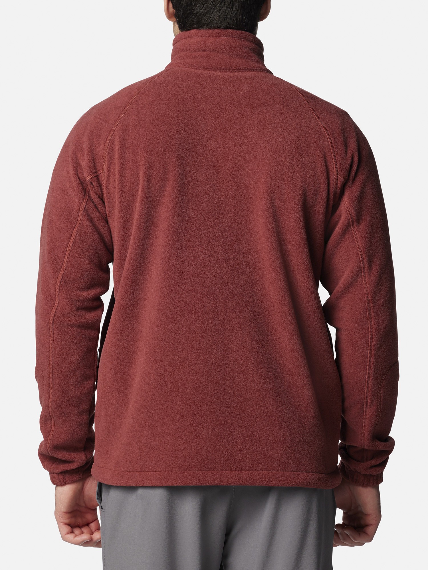 Толстовка чоловіча Columbia Fast Trek™ II Full Zip Fleece червона 1420421-681 изображение 3