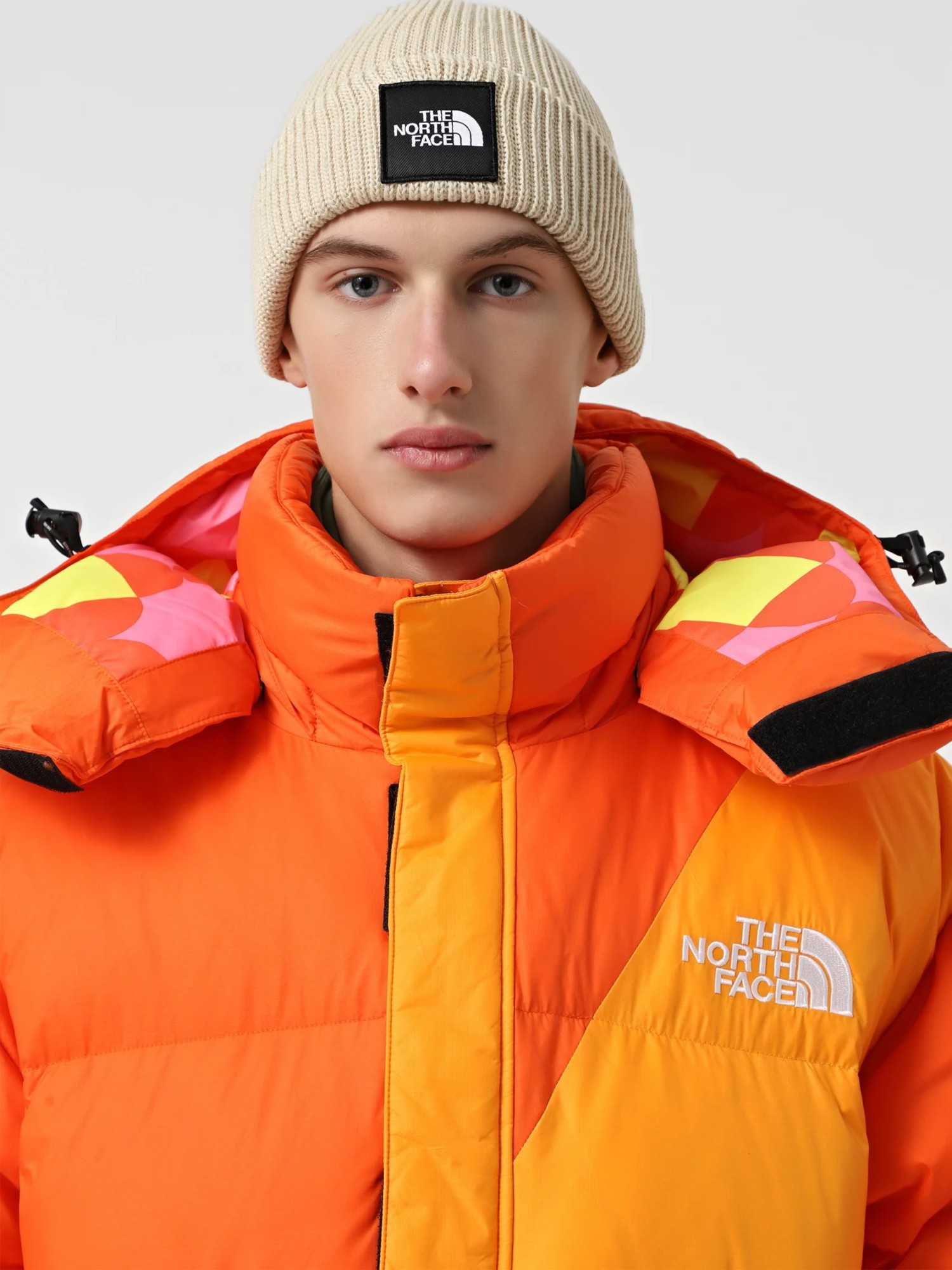 Шапка The North Face Explore бежевая NF0A55KC4D51 изображение 5