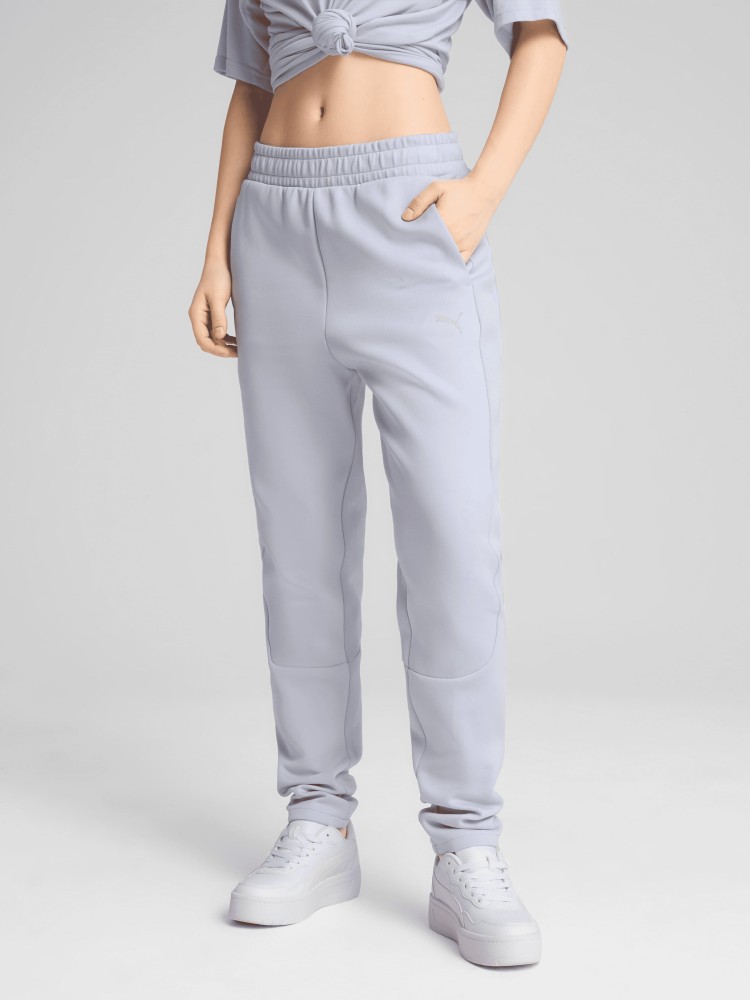 Штани жіночі Puma EVOSTRIPE Sweatpants блакитні 68505147 изображение 2