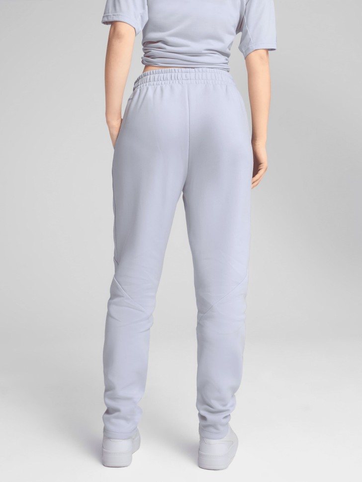 Штани жіночі Puma EVOSTRIPE Sweatpants блакитні 68505147 изображение 3