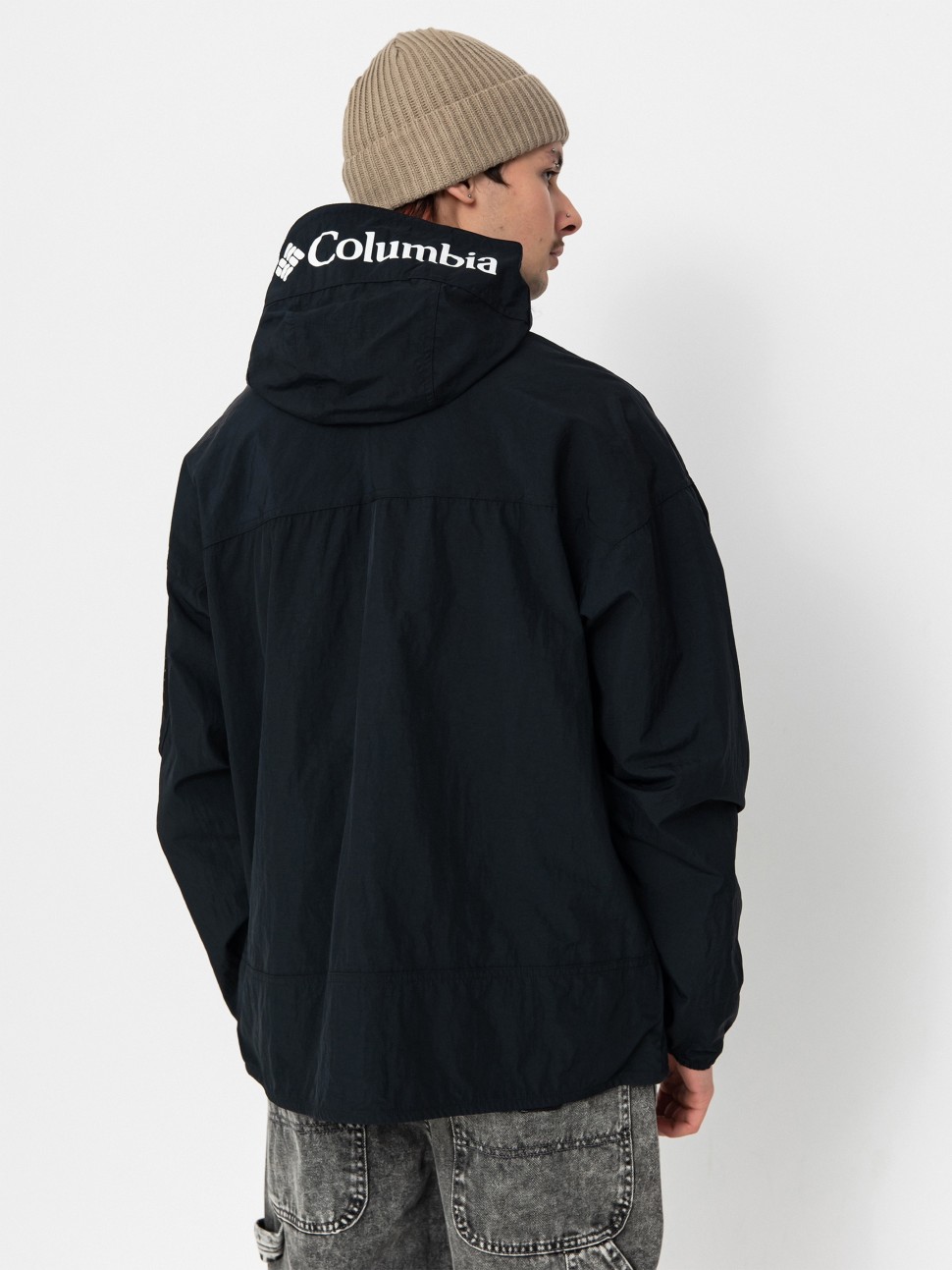 Вiтрiвка чоловiча Columbia Challenger™ II Windbreaker чорна 2071553-011 — фото 3