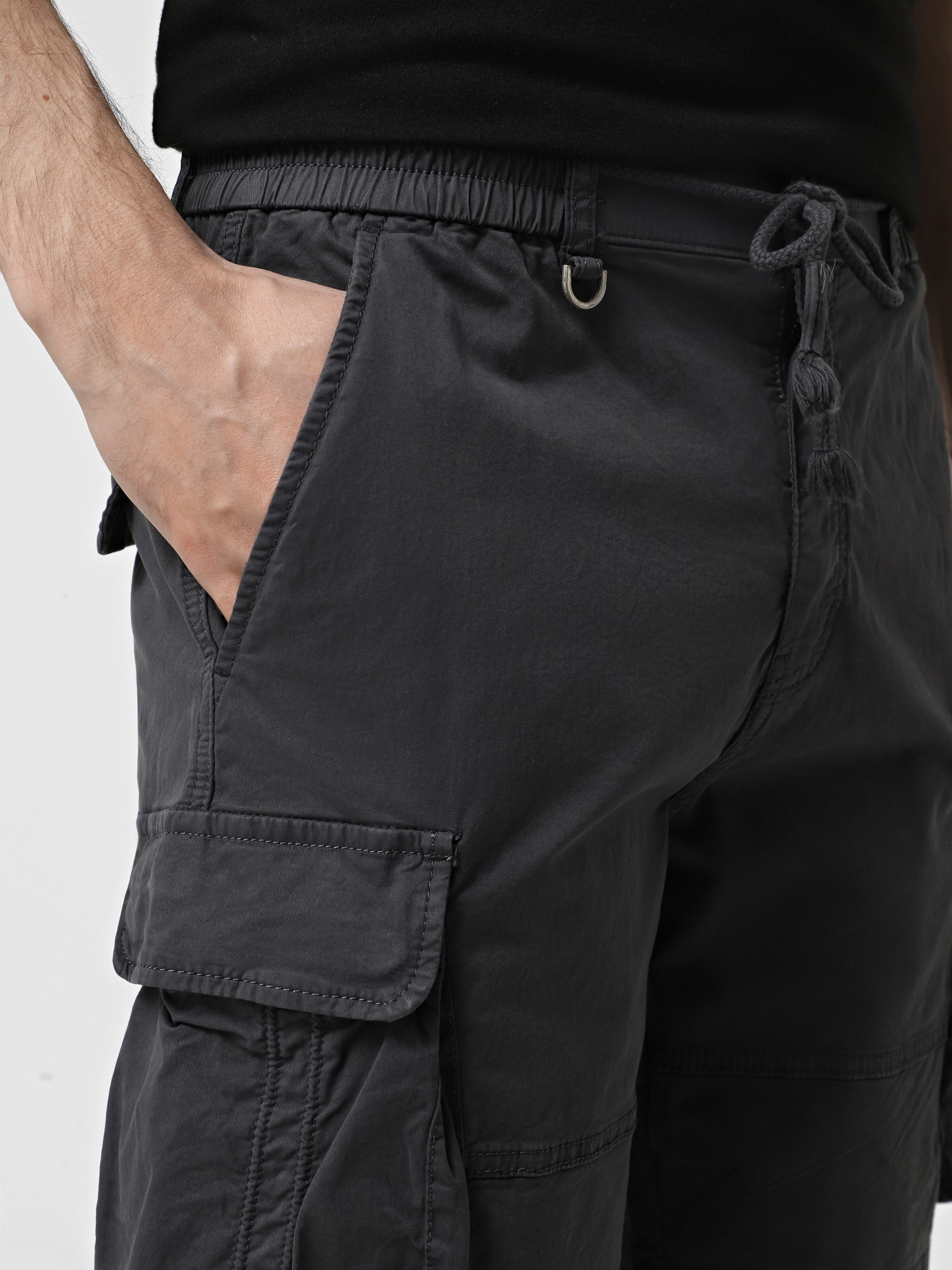 Шорти чоловічі Evoids Cassian сірі 362502-011 изображение 4