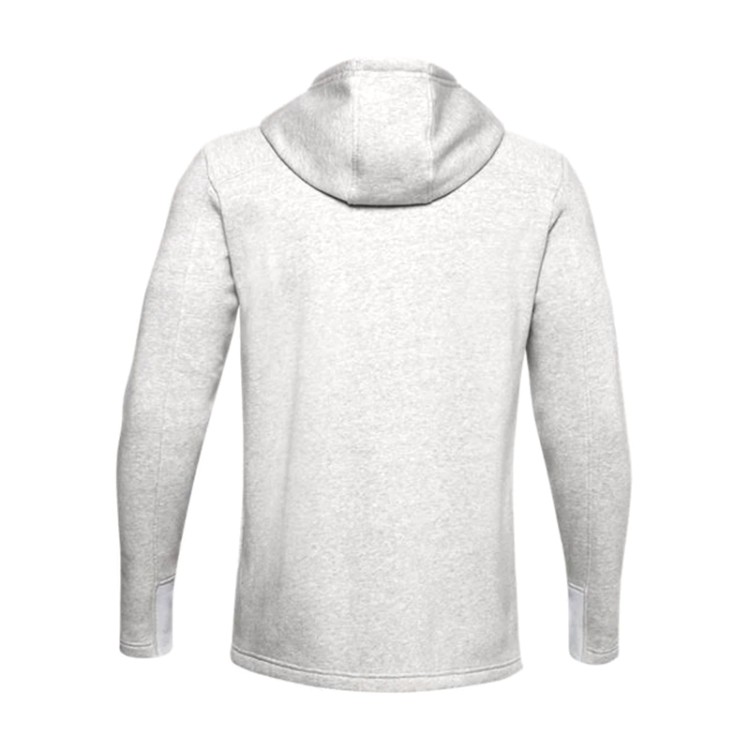 Толстовка чоловіча Under Armour UA BASELINE FULL ZIP HOODIE сіра 1356873-011 изображение 2