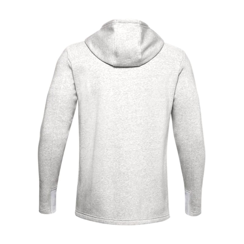 Толстовка чоловіча Under Armour UA BASELINE FULL ZIP HOODIE сіра 1356873-011 изображение 2
