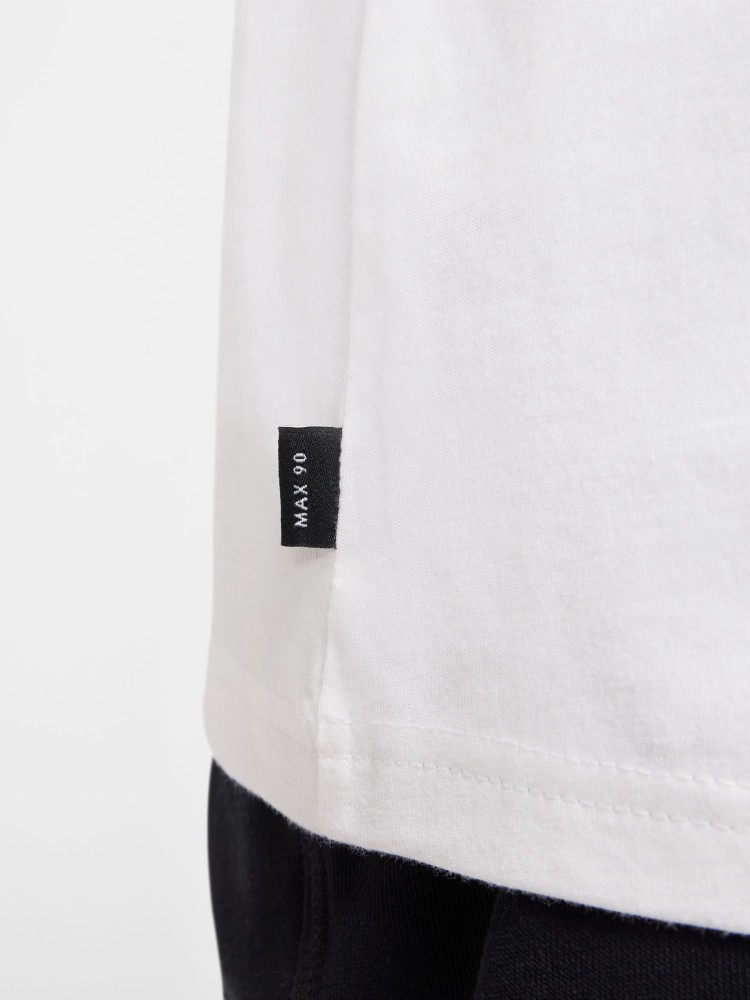Футболка мужская Nike U NSW TEE M90 SNKR PATCH PKT белая HJ0574-100 изображение 7