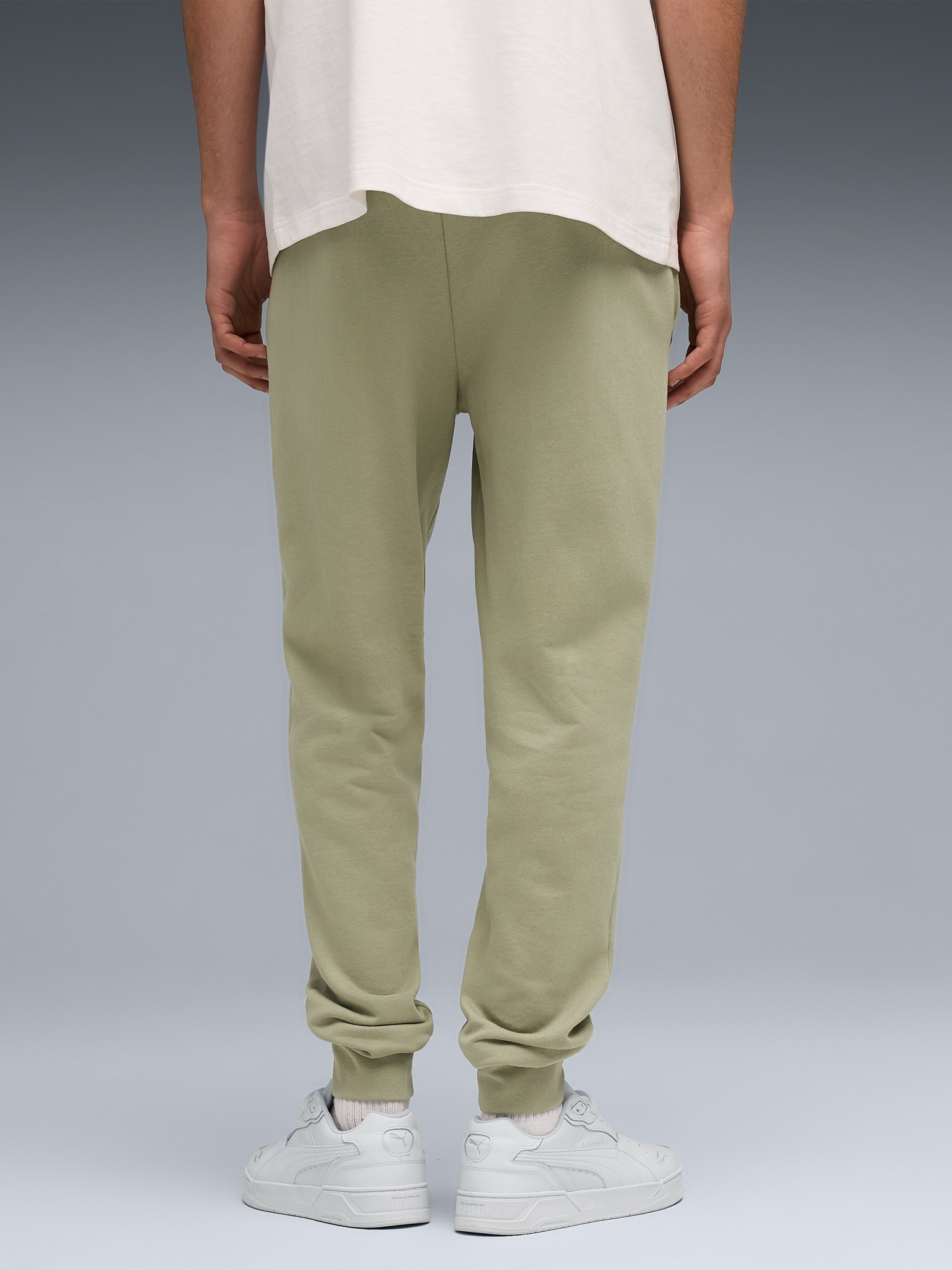 Брюки мужские Puma ESS ELEVATED Pants TR оливковые 68472982 изображение 3