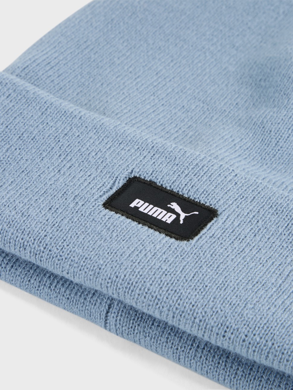 Шапка Puma ESS Mid Crown Beanie голубая 02640001 — фото 4 — Sport City Шапка Puma ESS Mid Crown Beanie голубая 02640001 — фото 4