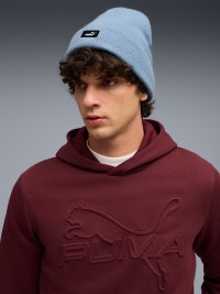 Шапка  Puma ESS Mid Crown Beanie голубая 02640001 изображение 5