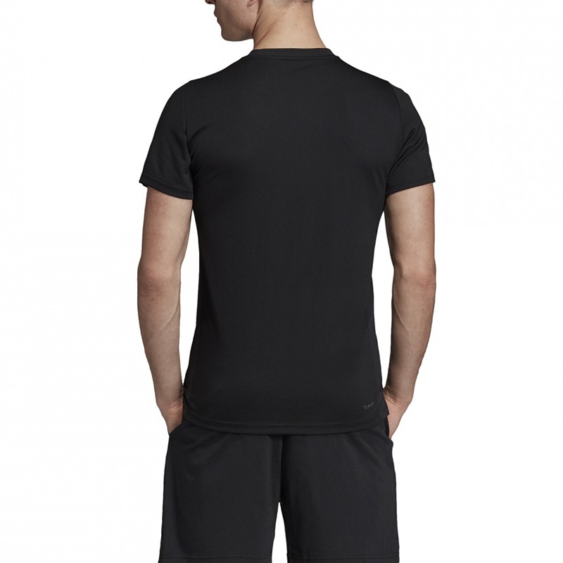 Футболка мужская Adidas черная EI5590 изображение 2