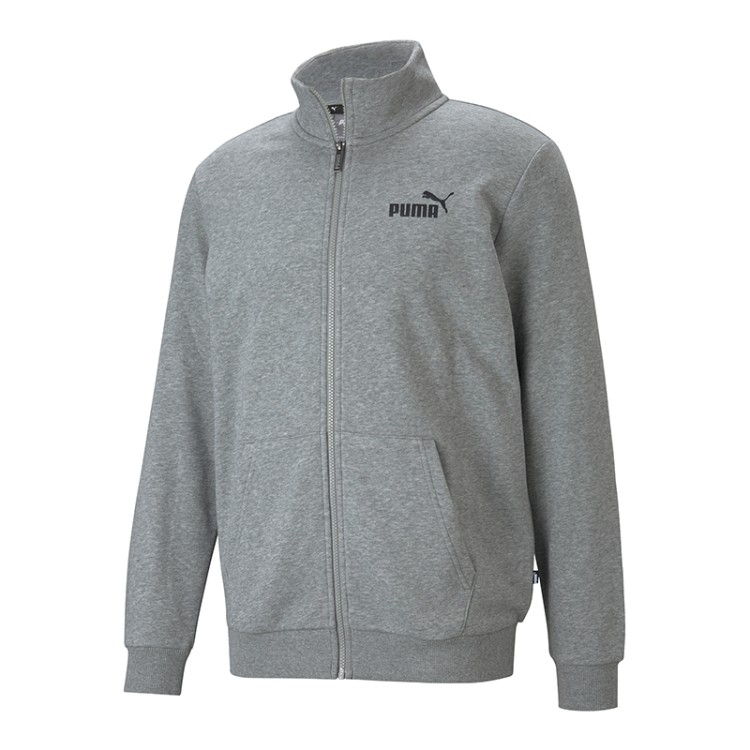 Толстовка чоловіча Puma Ess Track Jacket сіра 58669603  изображение 1