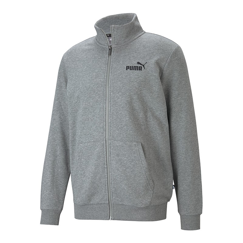 Толстовка чоловіча Puma Ess Track Jacket сіра 58669603  изображение 1