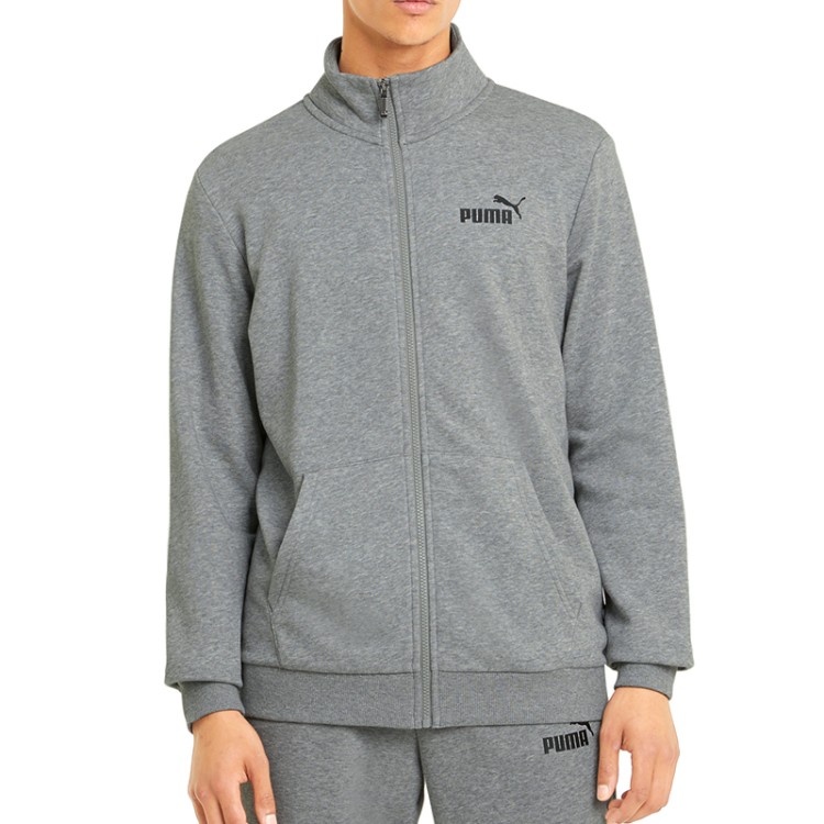 Толстовка чоловіча Puma Ess Track Jacket сіра 58669603  изображение 3