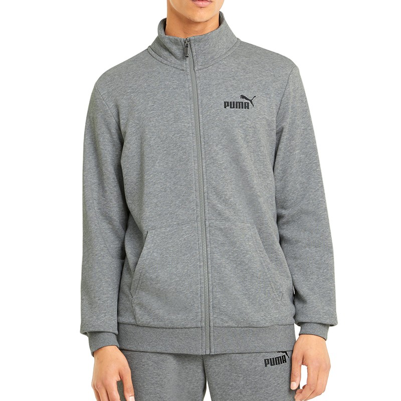 Толстовка чоловіча Puma Ess Track Jacket сіра 58669603  изображение 3