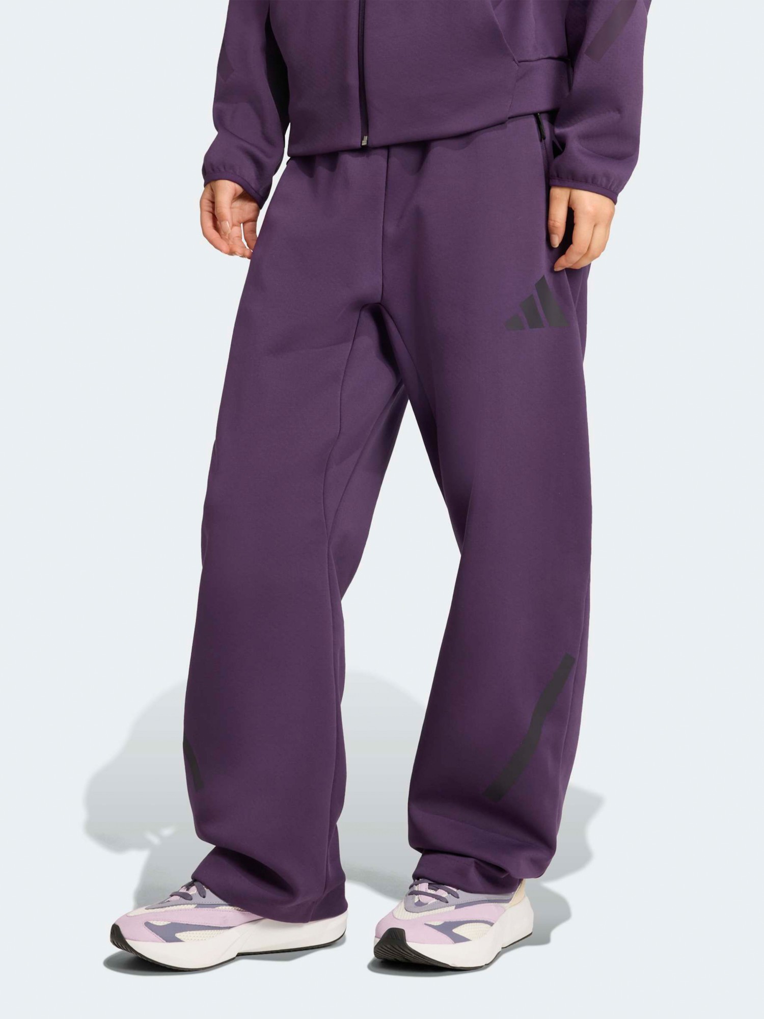 Брюки женские Adidas W Z.N.E. BAR PT фиолетовые KB9441 изображение 2