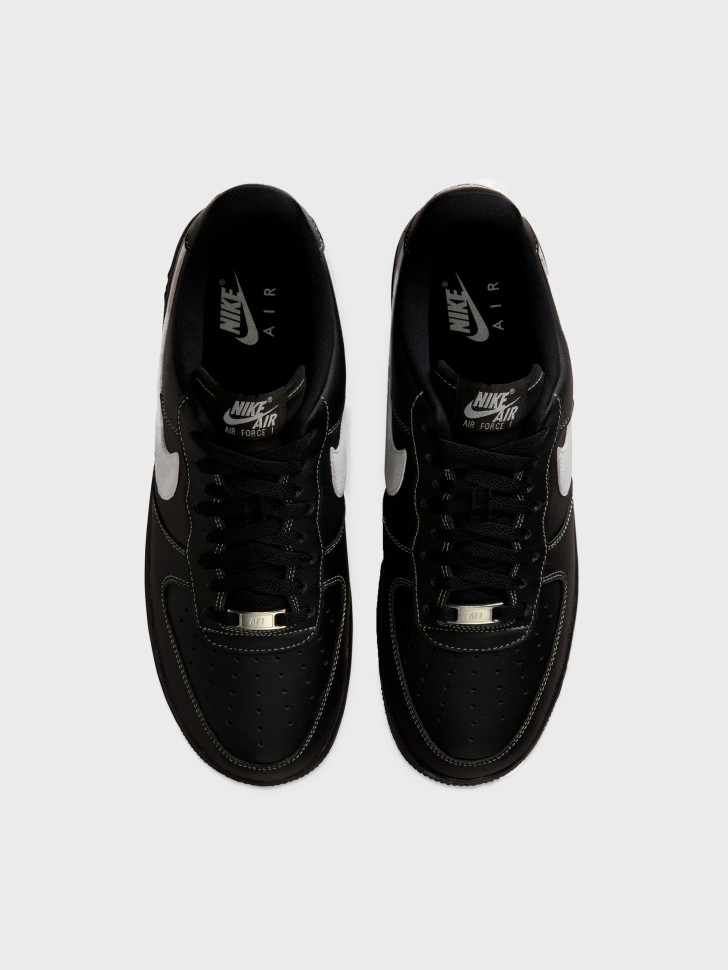 Кросівки чоловічі Nike AIR FORCE 1 07 LV8 чорні HQ2037-006 изображение 6