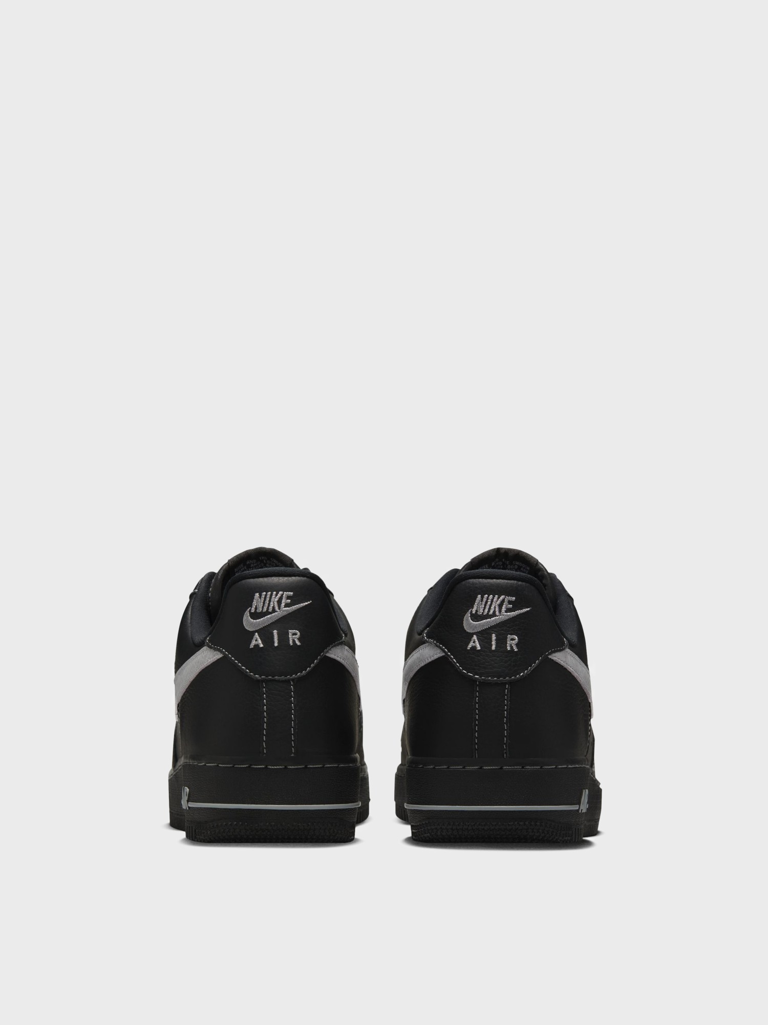 Кроссовки мужские Nike AIR FORCE 1 07 LV8 черные HQ2037-006 изображение 7