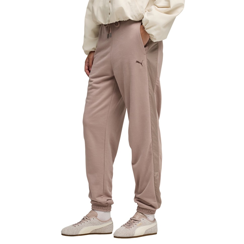 Штани жіночі Puma HER Comfort High-Waist Sweatpants TR мокко 69188888
