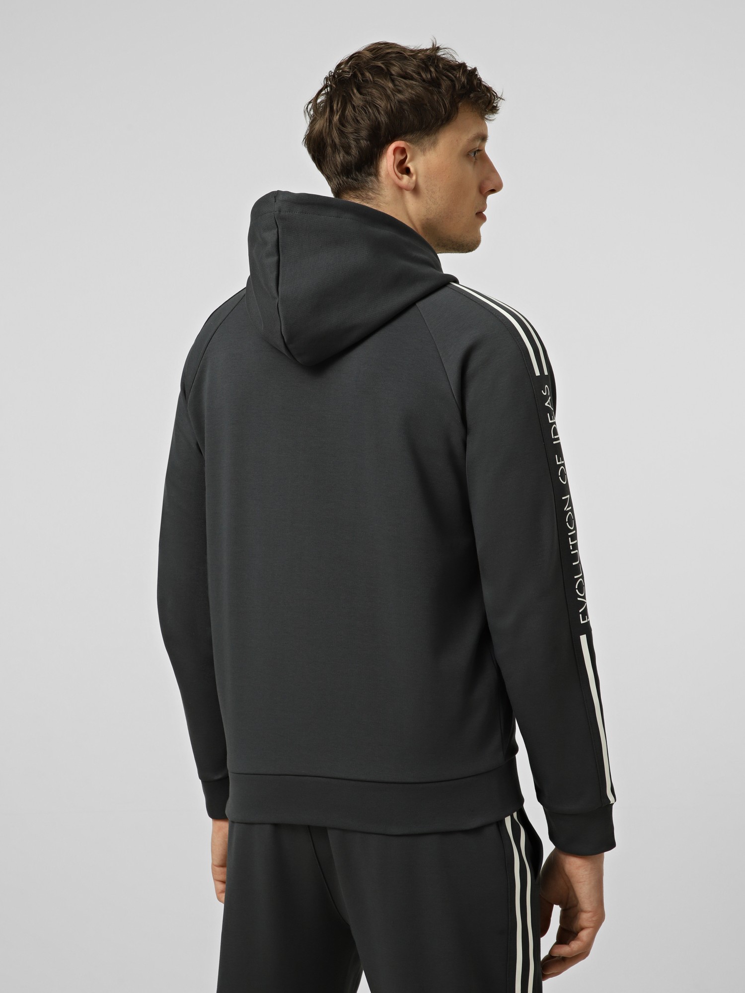 Толстовка чоловіча Evoids Solstice темно-сіра 622611-020 изображение 3