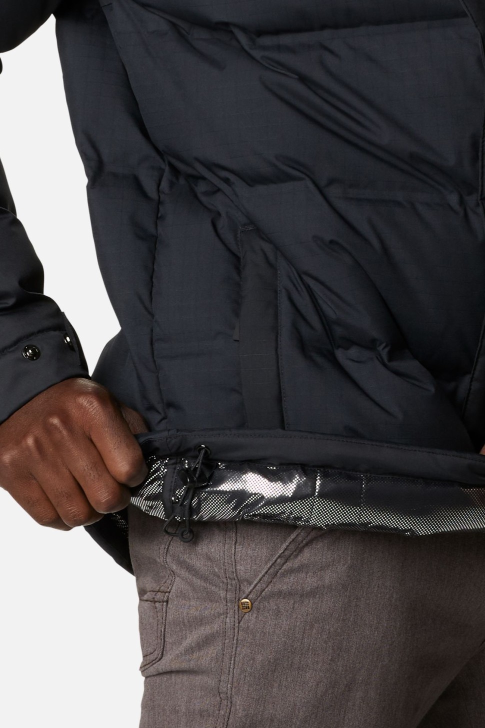 Куртка чоловіча Columbia  Grand Trek™ Down Parka чорна 1957451-010 — фото 7