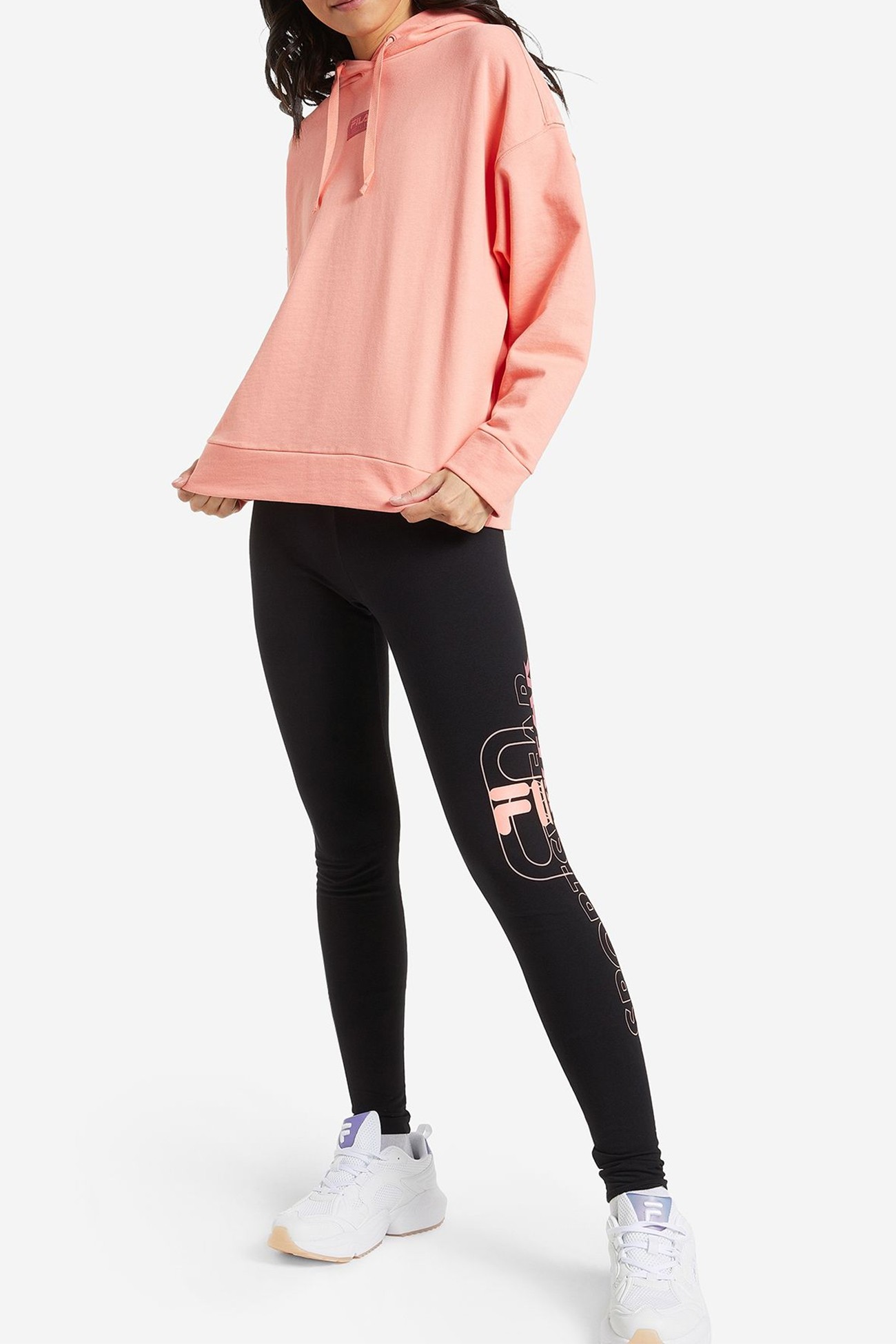 Толстовка жіноча Fila рожева 113343-50 изображение 2