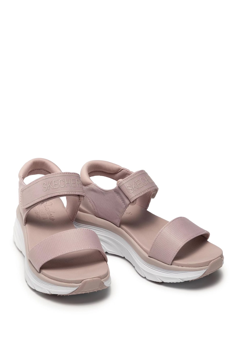 Сандалії жіночі Skechers D'Lux Walker - New Block рожеві 119226 BLSH — фото 2
