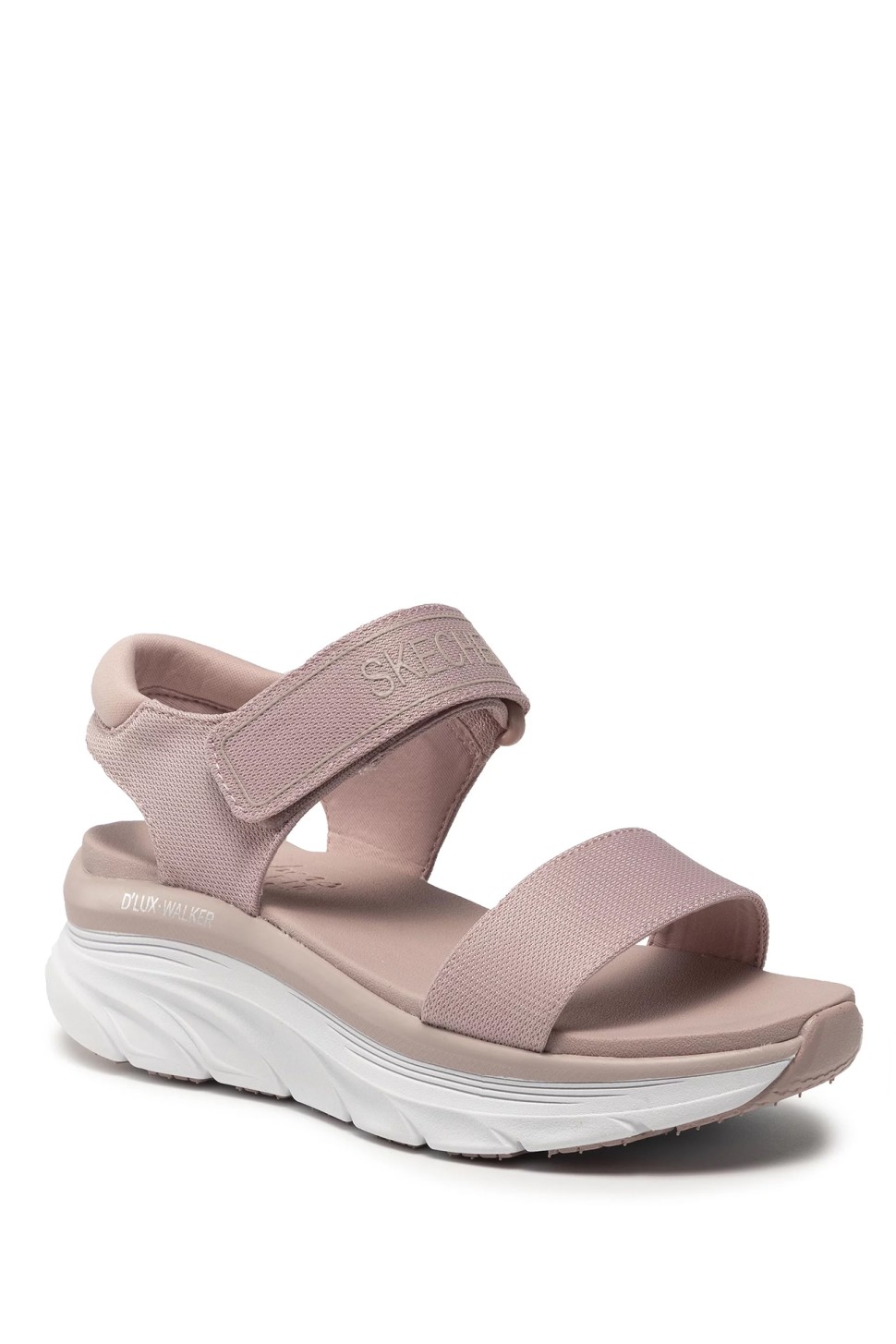 Сандалії жіночі Skechers D'Lux Walker - New Block рожеві 119226 BLSH — фото 3