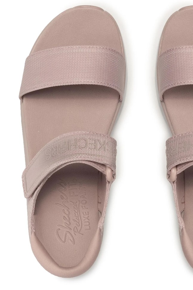 Сандалії жіночі Skechers D'Lux Walker - New Block рожеві 119226 BLSH изображение 5