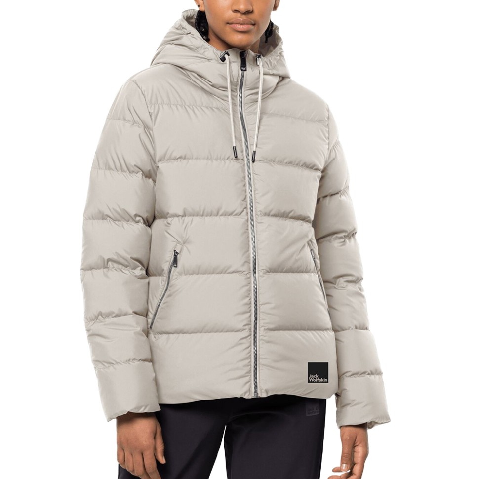 Куртка жіноча Jack Wolfskin FROZEN PALACE JACKET W сіра 1204912-5062 — фото 1