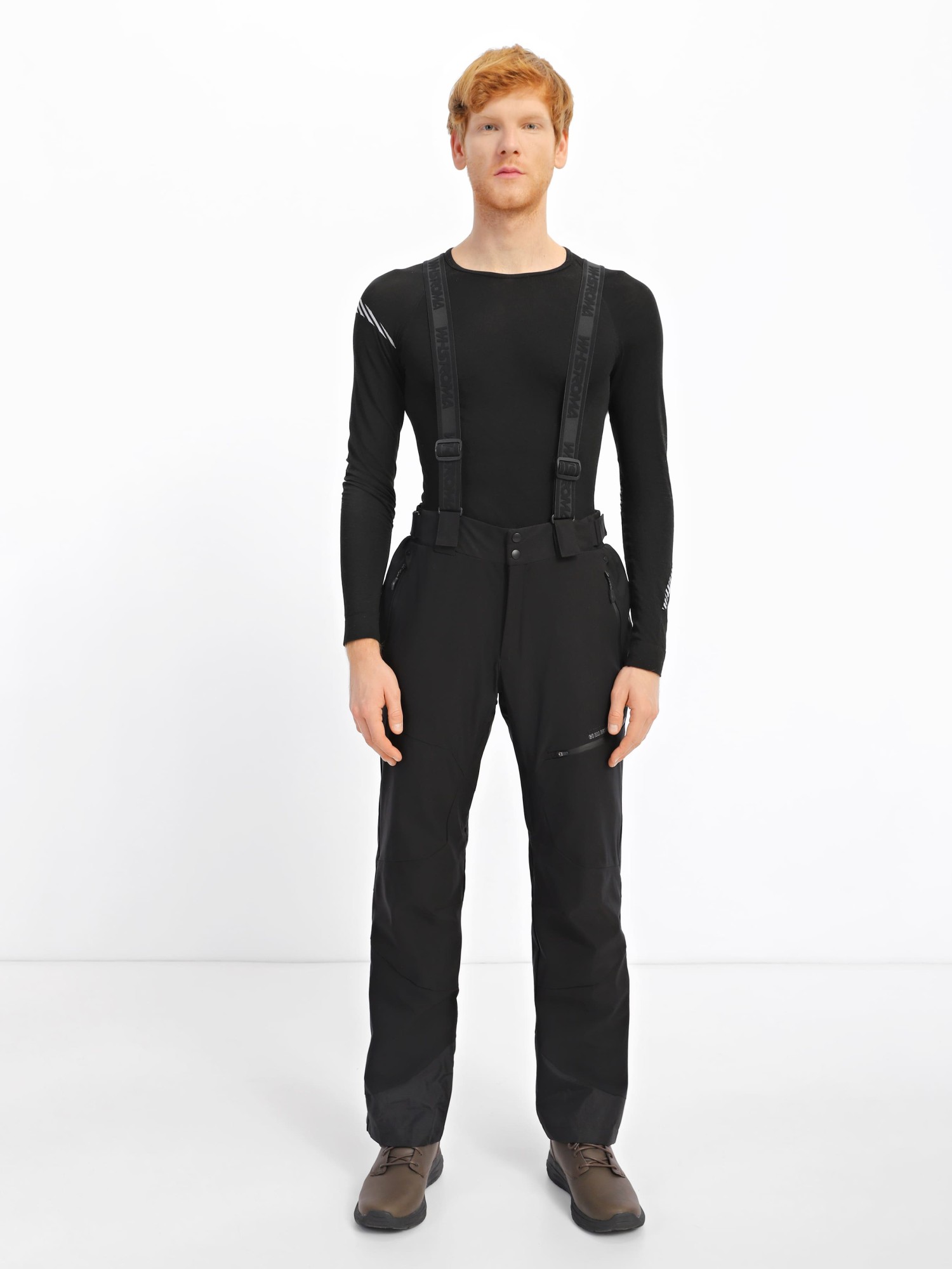 Штани гірськолижні чоловічі WHS чорні 522607-010 изображение 2