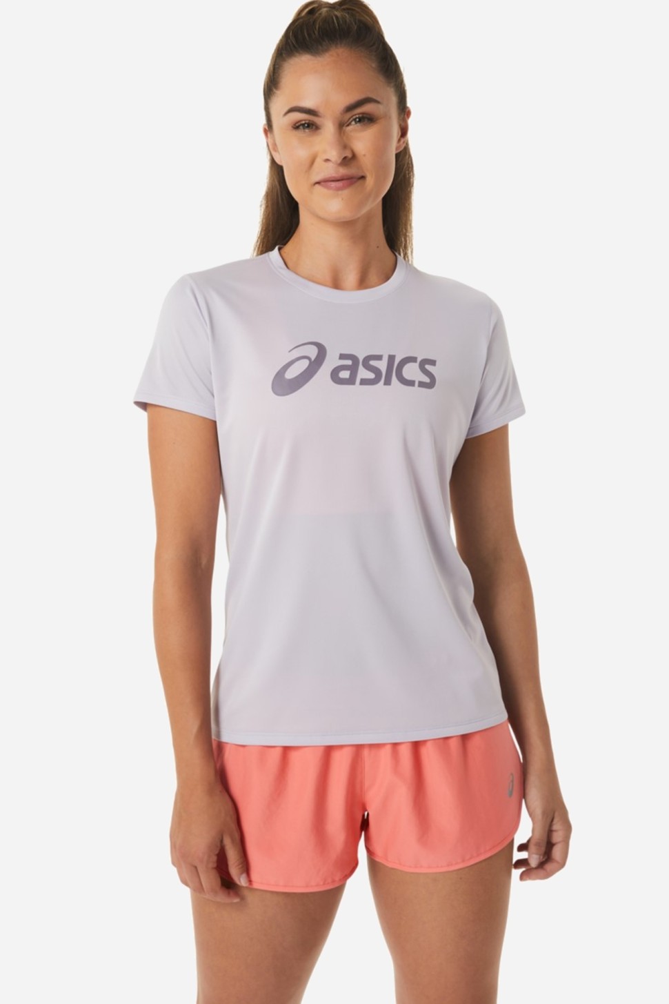 Футболка жіноча Asics CORE ASICS TOP фіолетова 2012C330-501 — фото 2