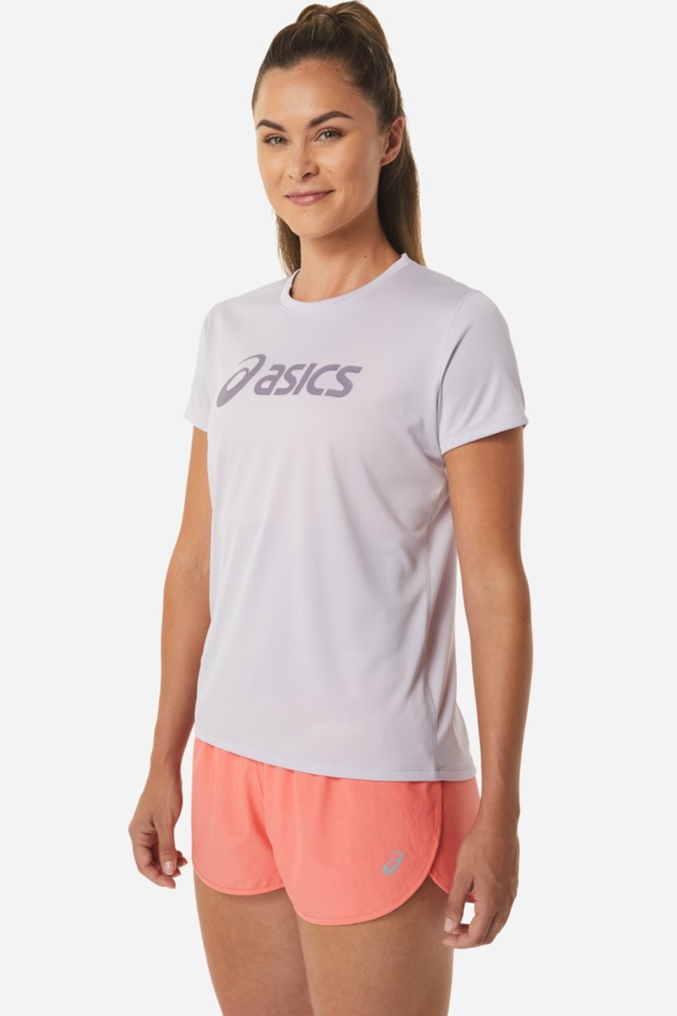 Футболка жіноча Asics CORE ASICS TOP фіолетова 2012C330-501 — фото 4