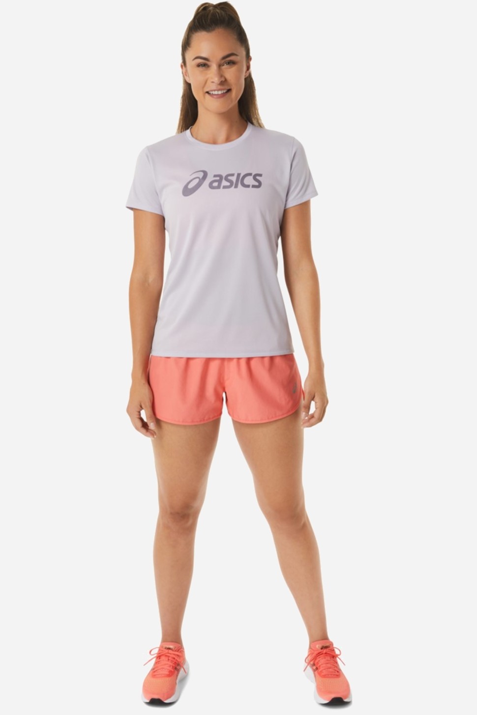 Футболка жіноча Asics CORE ASICS TOP фіолетова 2012C330-501 — фото 6