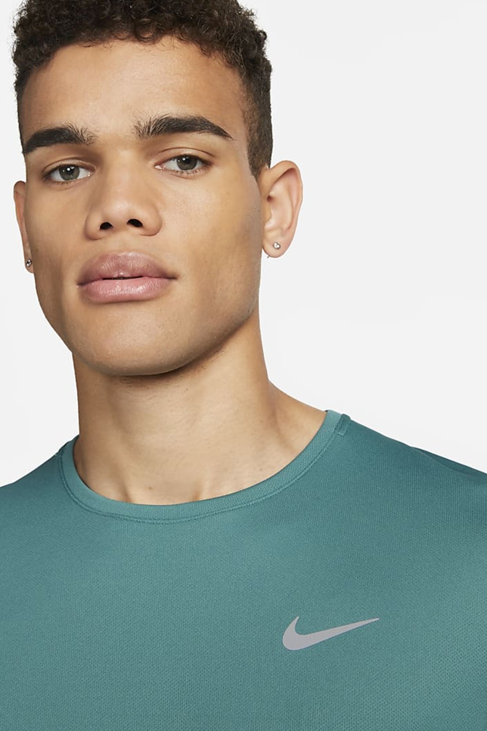 Футболка чоловіча Nike M NK DF UV MILER SS блакитна DV9315-379 — фото 4